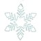Vickerman 36 inch Pure White LED Star Snowflake Christmas Decor